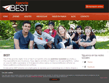Tablet Screenshot of agenciabest.com